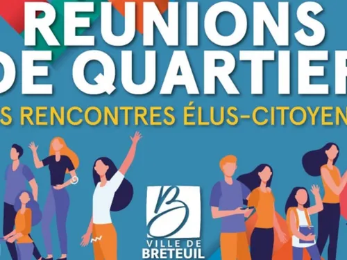 Breteuil annonce la tenue d'une réunion de quartier 