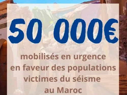Le Département de l'Essonne se mobilise pour le Maroc