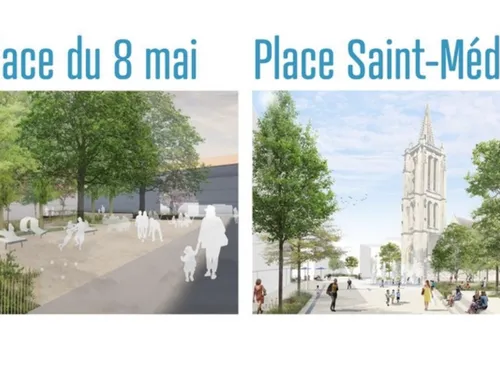 Creil invite ses habitants à découvrir le futur visage de deux places 