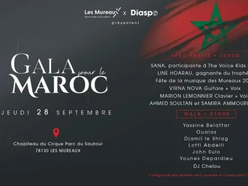 Un gala solidaire pour le Maroc ce jeudi soir aux Mureaux