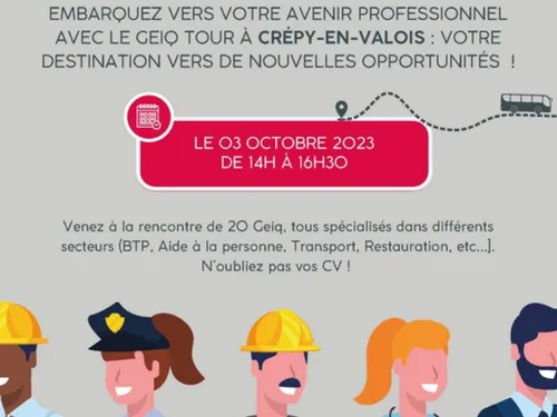 Un événement et 500 postes à pourvoir à Crépy-en-Valois
