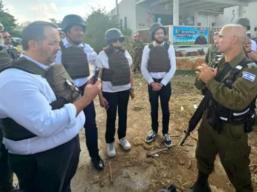 Karl Olive a participé à une mission parlementaire en Israël