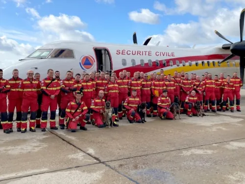 Les pompiers seine-et-marnais s'entraînent à faire face à un...