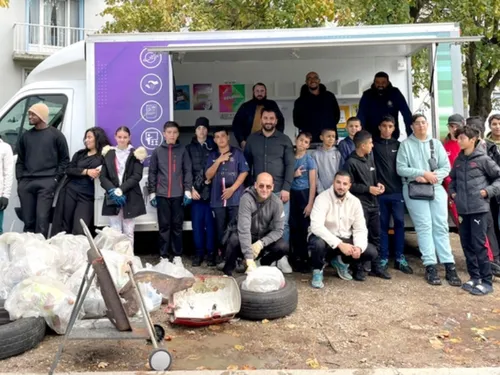 Les jeunes de Dreux retroussent leurs manches pour la bonne cause