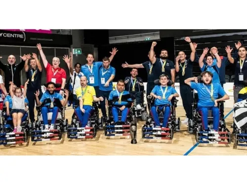 Des athlètes de Foot-fauteuil des Hauts-de-France sur le toit du monde