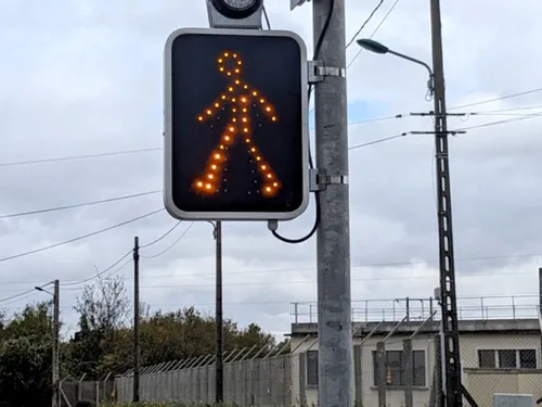 Un radar pour piétons installé au Plessis-Belleville