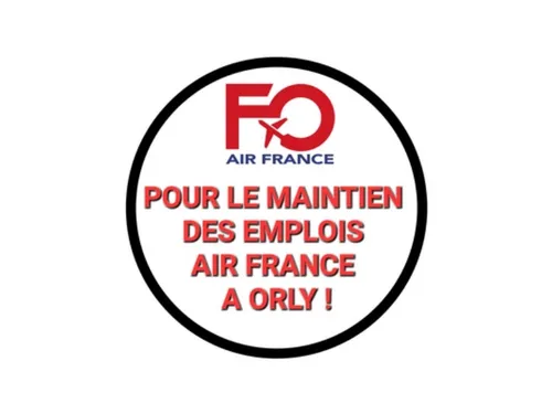 FO 91 manifeste à l'aéroport d'Orly ce mardi matin