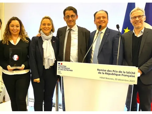 Beauvais récompensée par le Prix de la laïcité