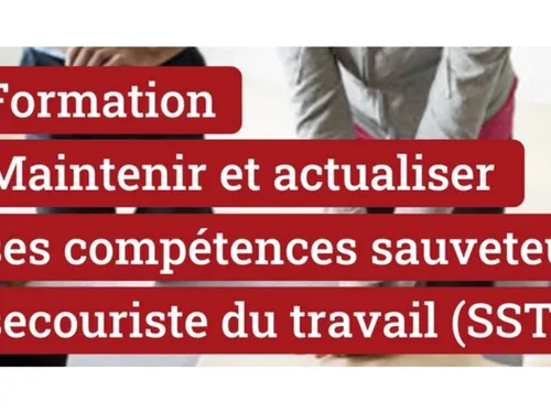 Même au bureau, on peut avoir besoin d'un sauveteur dans les...