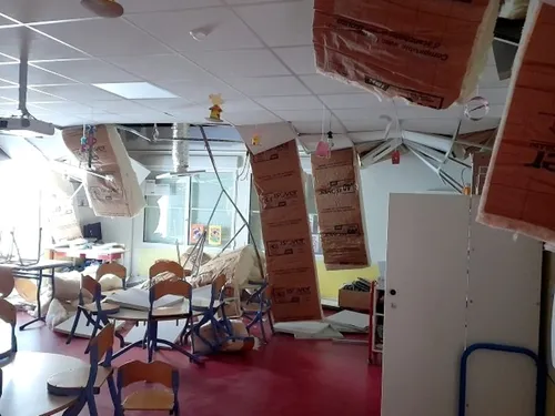 Luchy : des voleurs de cuivre ravagent une école