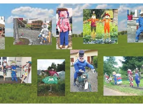 Des épouvantails vont égayer le printemps à Rebais