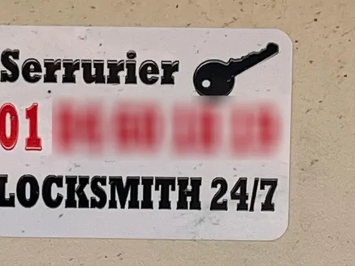 Un serrurier trop agressif à Combs-la-Ville