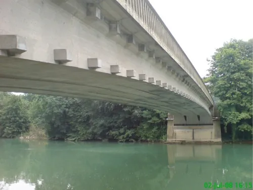 Le pont de Luzancy de nouveau accessible