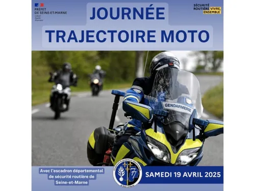 Une première « Journée trajectoire moto » en Seine-et-Marne 