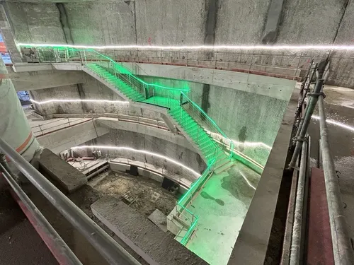 Journée de fête samedi sur le chantier de la gare de Chelles-Gournay
