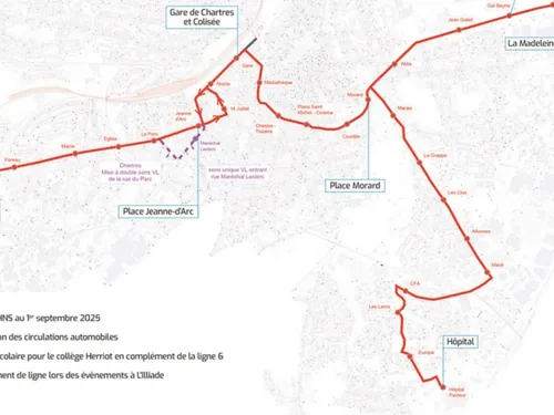 Des bus flambant neufs débarquent entre Chartres et l'hôpital du...