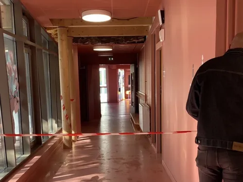 L'école de Pomponne sérieusement touchée par l'orage 