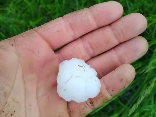 Gros orages, gros grêlons dans les Yvelines