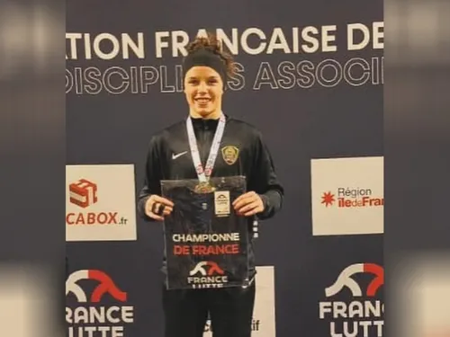 La championne de France de lutte est Drouaise ! 