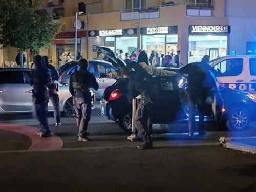 Les forces de l'ordre sont intervenues en force à Vernouillet