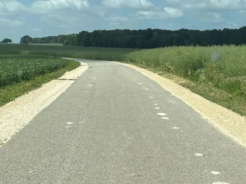 Un béton spécial testé sur une route du Pays Houdanais
