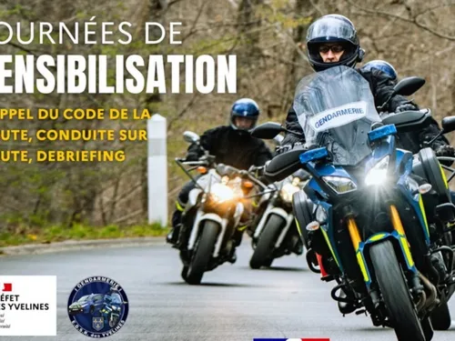 Yvelines : de nouvelles dates pour rouler avec les gendarmes à moto
