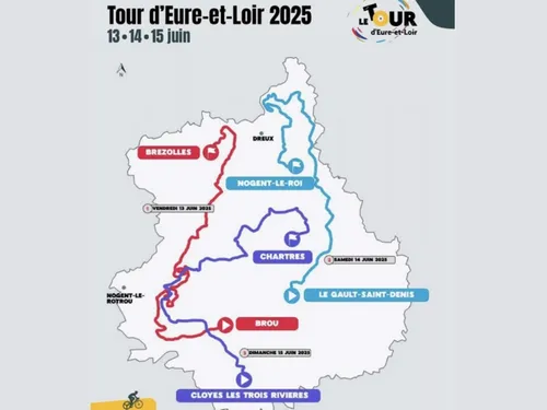 Le Tour d'Eure-et-Loir 2025 débute vendredi !