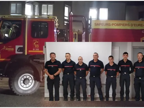 Des pompiers euréliens au secours du sud de la France