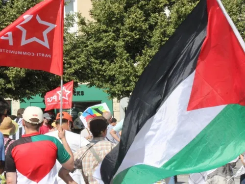 Chartres : une centaine de manifestants pour la cause palestinienne 