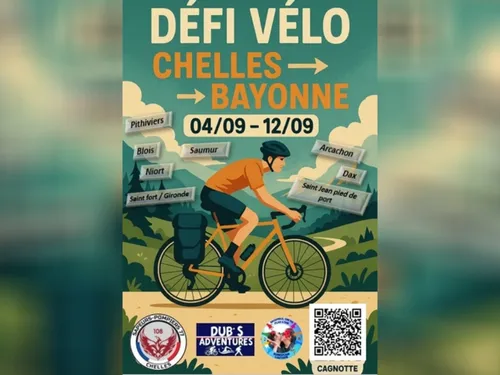 Un pompier seine-et-marnais va traverser la France à vélo