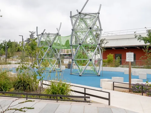 La gare flambant neuve du Bras de Fer à Evry sera inauguré ce samedi