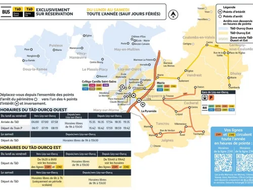 Le transport à la demande évolue dans le Pays de l'Ourcq