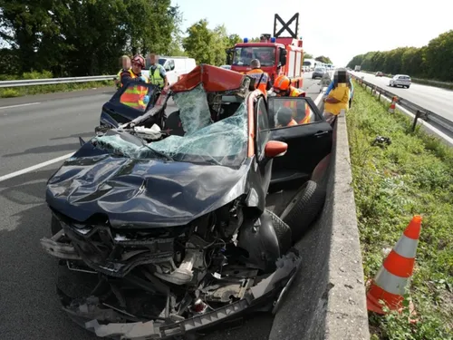 L’autoroute A1 coupée lundi soir vers Ricquebourg au nord de l’Oise