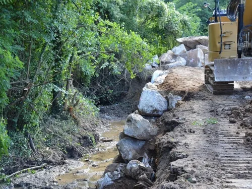 Contre les inondations, Coulommiers Pays de Brie sort les pelleteuses