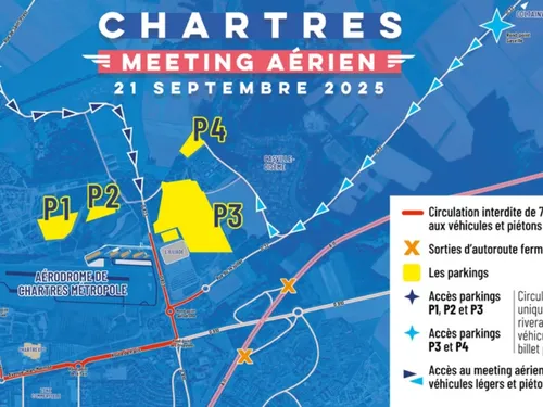 Le meeting aérien va chambouler la circulation dans Chartres...