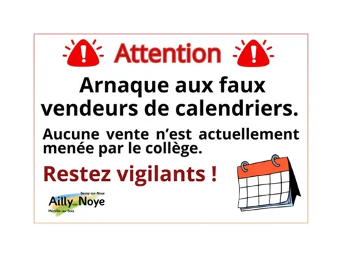 La mairie d'Ailly-sur-Noye alerte sur une arnaque en cours dans la...