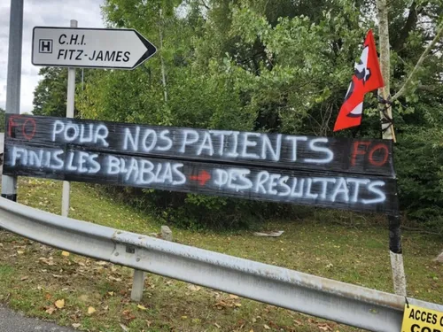 Grève au Centre hospitalier isarien