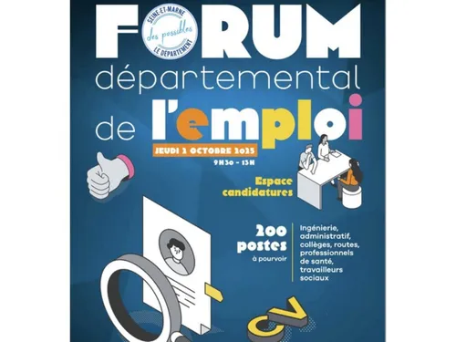 La semaine sera marquée par le forum départemental de l'emploi en...