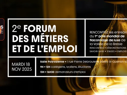 Un forum des métiers du verre et de l’emploi à...