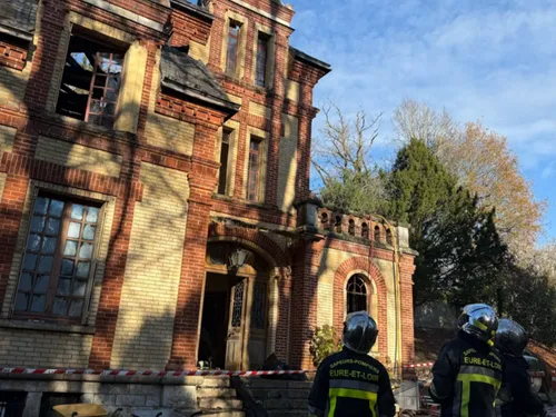 Eure-et-Loir : incendie au manoir d’Egmont