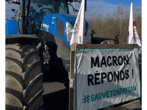 Les agriculteurs mobilisés dans les Yvelines
