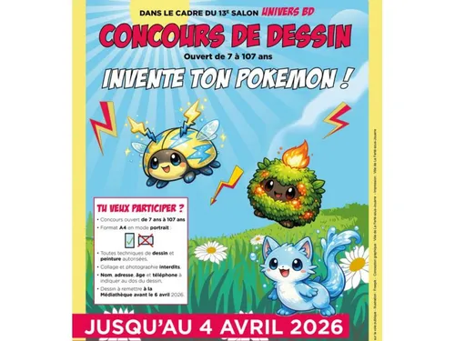 Et si vous inventiez votre Pokémon à La Ferté-sous-Jouarre ?