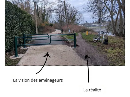 Les barrières anti-scooters, une fausse bonne idée pour le...