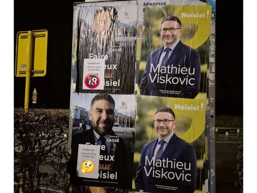 Un candidat aux municipales à Noisiel dépose plainte