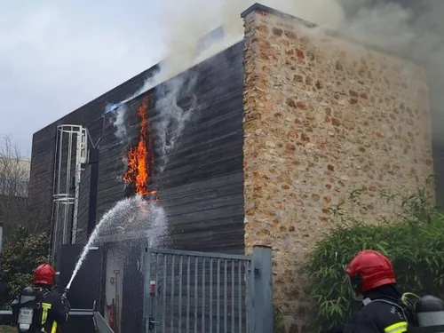 Incendie à la chaufferie de l'Espace Mermoz à Verrières-le-Buisson