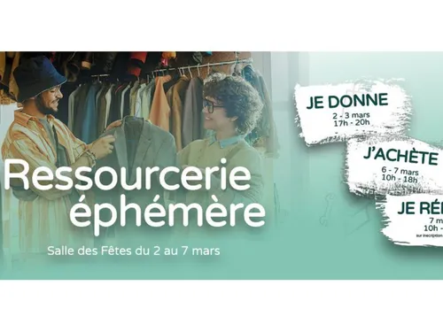 La ressourcerie éphémère est de retour à Magny-le-Hongre