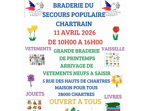 Une braderie solidaire à Chartres ce samedi