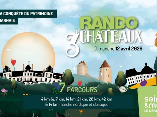Une rando pour trois châteaux ce week-end en Seine-et-Marne 