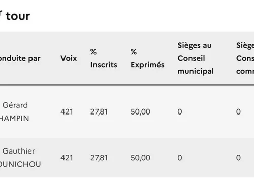 Seine-et-Marne : dans cette commune, deux listes ont récolté le...