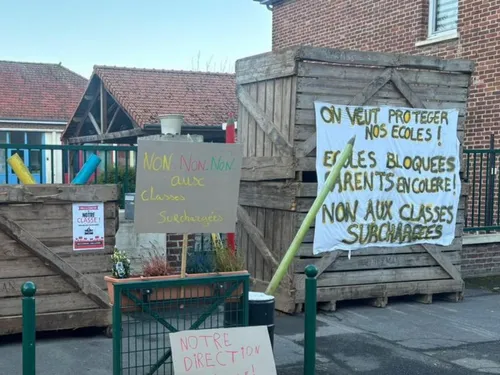 Entre Roye et Amiens, les parents d'élèves toujours mobilisés 